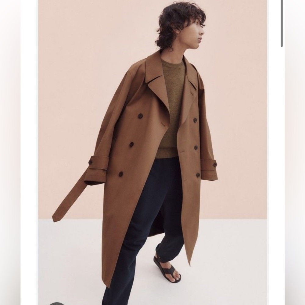 Uniqlo U block tech Trench Coat